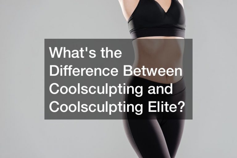 Whats the Difference Between Coolsculpting and Coolsculpting Elite?