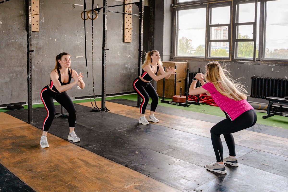 women working out